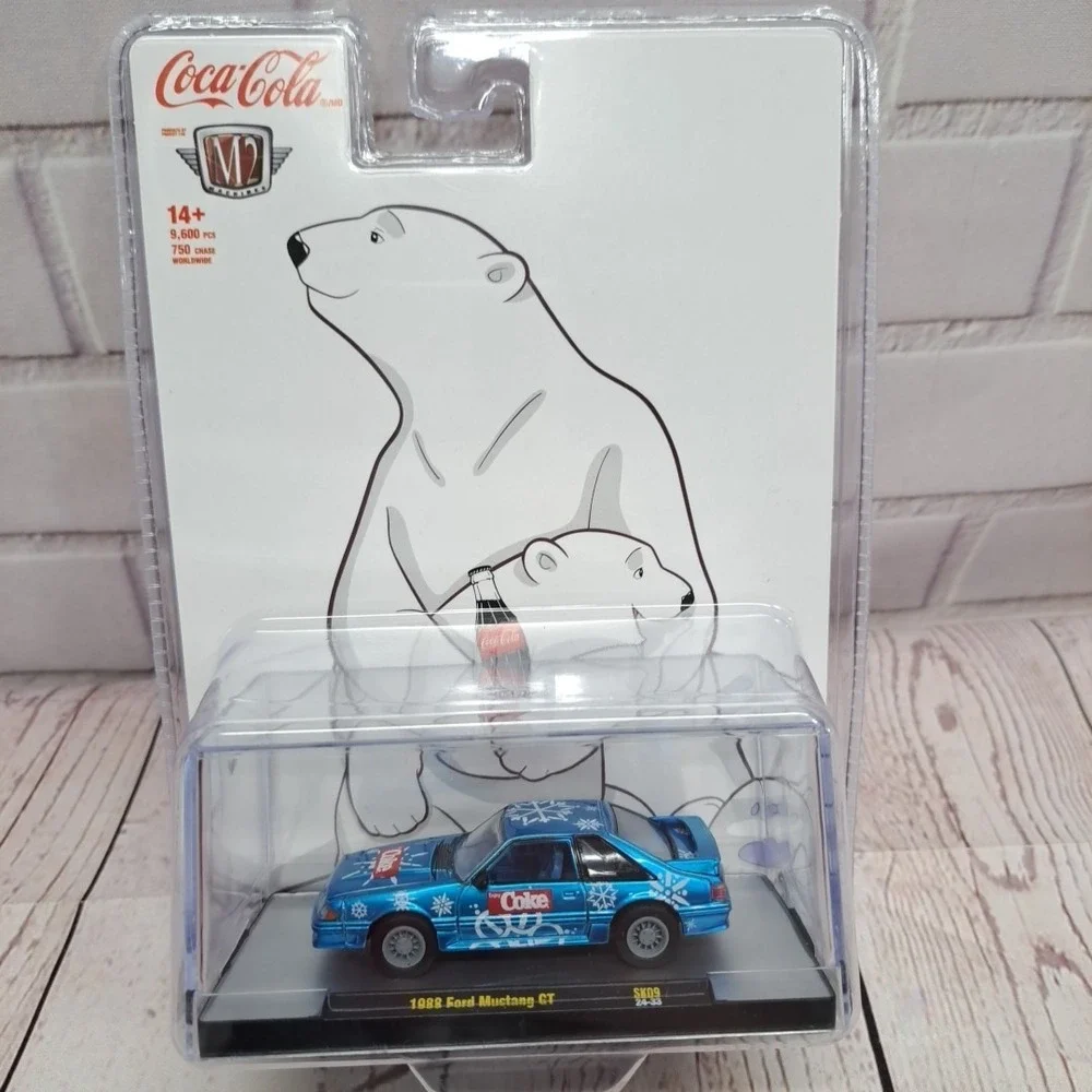 M2 Machines Coca-Cola 1988 Ford Mustang GT Sealed Pack